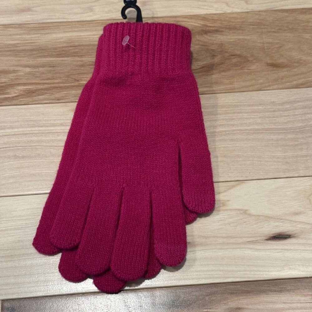Fownes pink gloves One Size